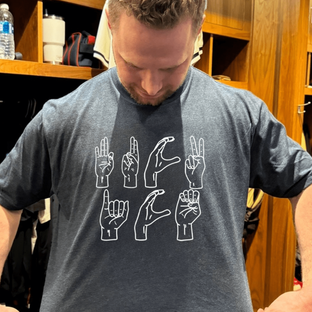 Hand Sign Language Fuck Ice Shirt Top Birthday Gifts For Men