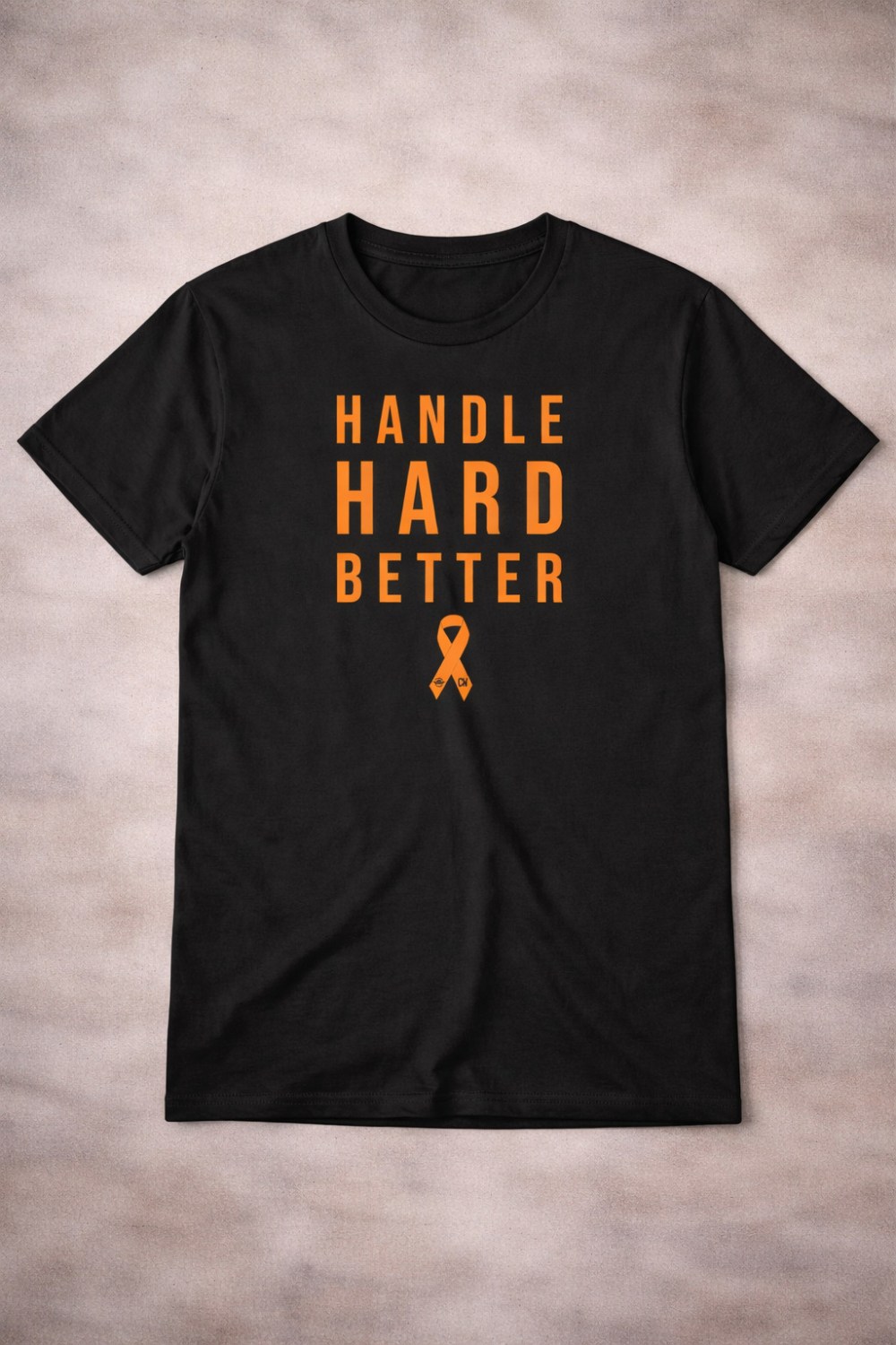 Handle Hard Better T-Shirt Varsity Style Motivational Athlete Clothing Fans Gift