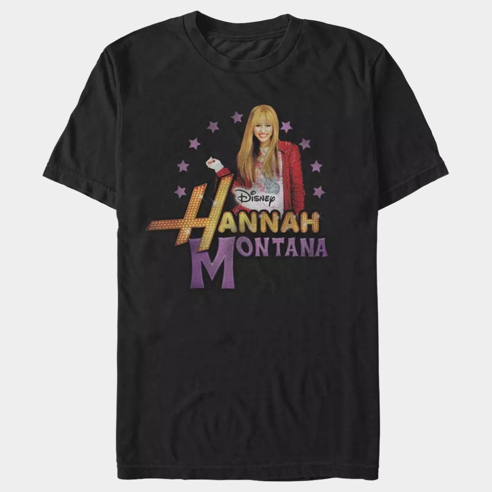 Hannah Montana Merch 2026 D Channel Hannah Montana Pose T-Shirt Gifts For Him For Her