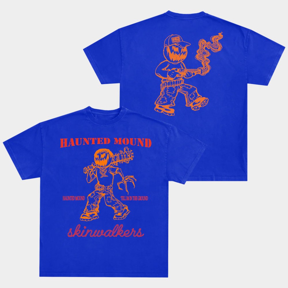 Haunted Mound Merch Skinwalkers T-Shirt Haunted Mound Pumpkin Shirt Gifts For Fans