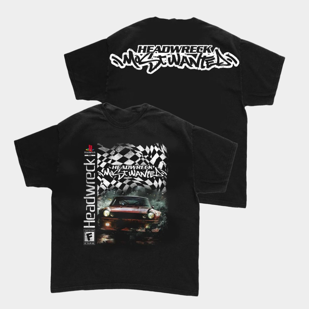 Headwreck Merch Headwreck Most Wanted T-Shirt Music Lover Gifts For Him