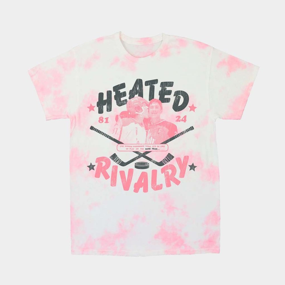 Heated Rivalry Shane And Ilya Pink Tie Dye Shirt Heated Rivalry Merch Gifts For Girlfriend