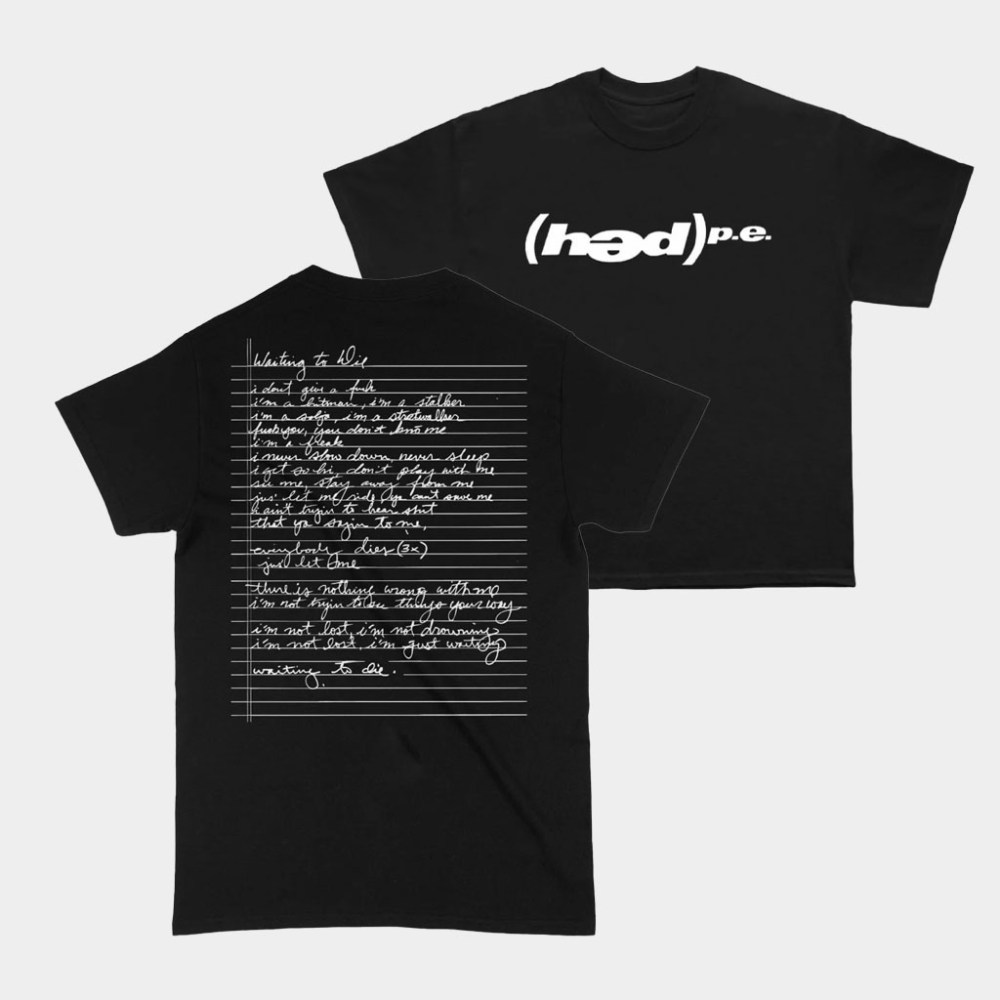 Hed Pe Merch Waiting To Die Lyric T-Shirt Hed Pe Shirt Gift Ideas For Music Lovers