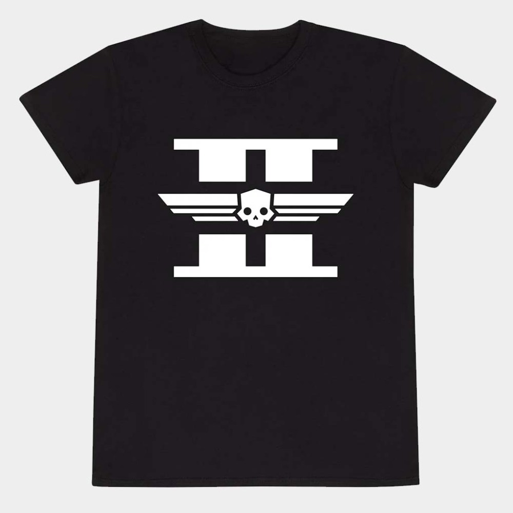 Helldivers 2 Merch Helldivers White Logo T-Shirt Birthday Presents For Son