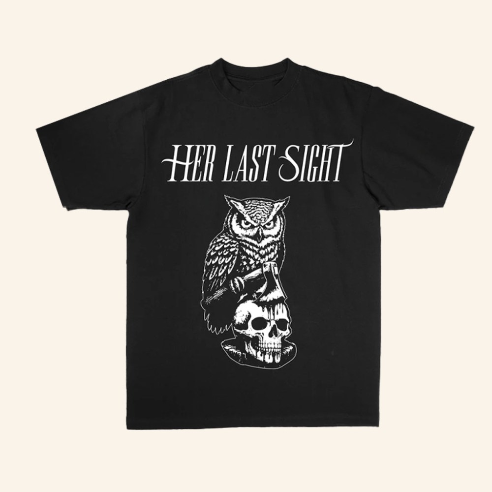 Her Last Sight Merch Owl T-Shirt Christmas Gift Ideas For Dad
