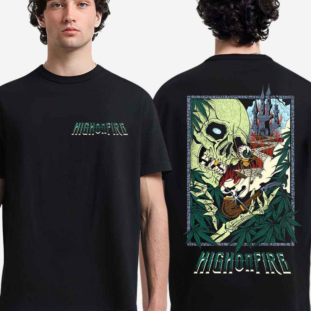 High On Fire Happy 420 Day X Austin England 2026 T-Shirt Austin England Clothes Tattoo Lover Gift