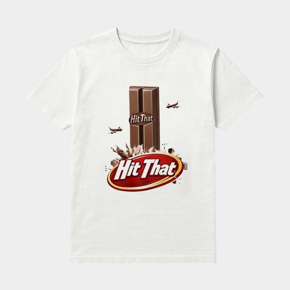 Hit That September 11 Attacks Kitkat Parody Logo Shirt Parody Shirts Gifts For Brothers