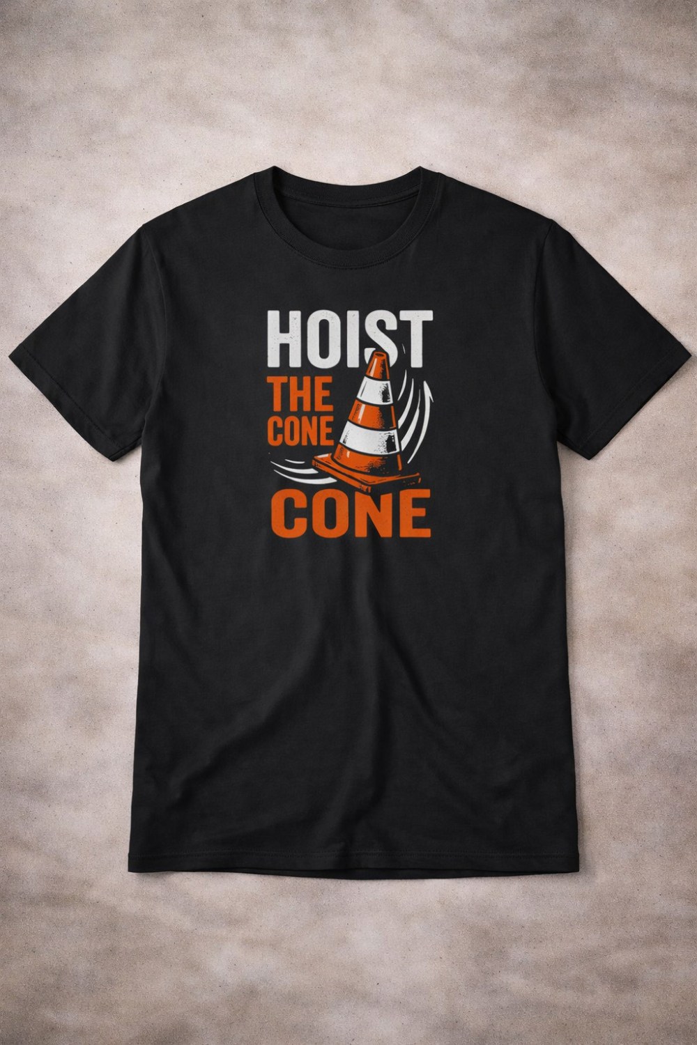Hoist The Cone Cone T-Shirt Funny Pittsburgh Pirates Viral Meme Traffic Cone Clothing Fan Gift