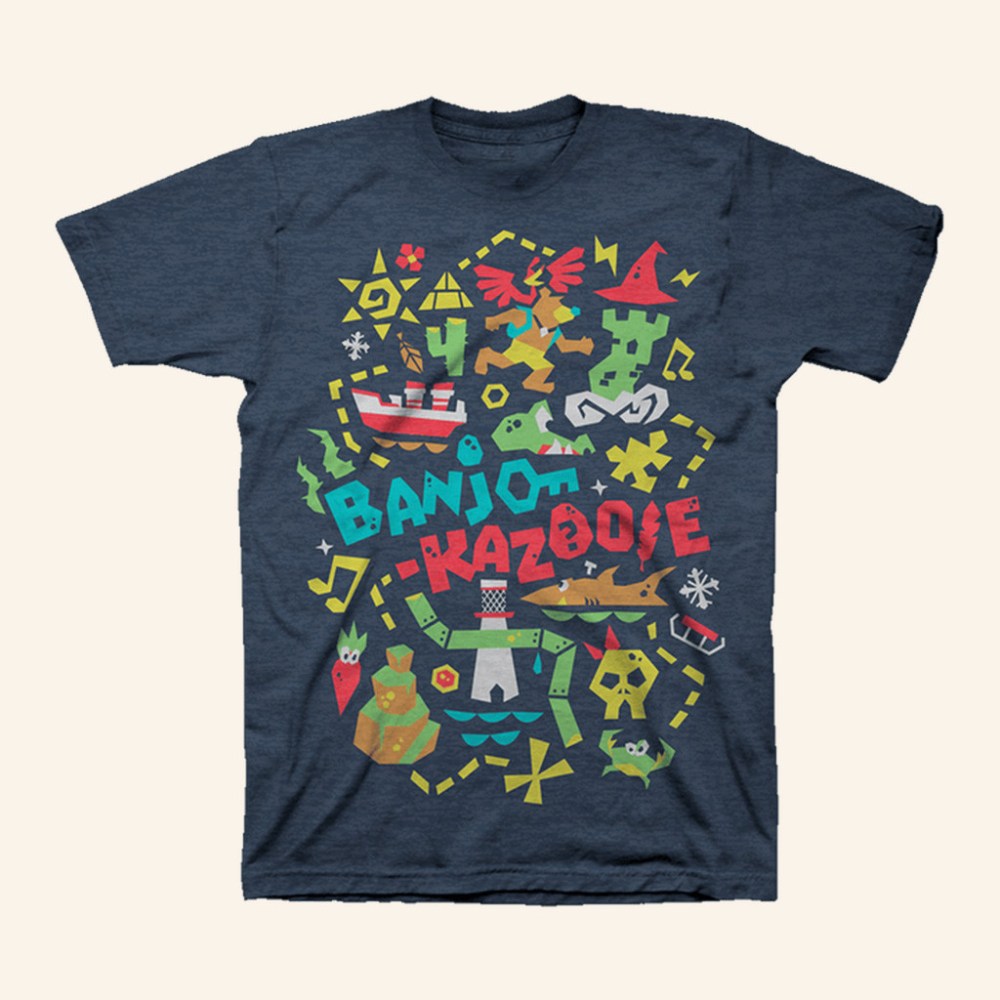 Homestar Runner Merch Banjo's Adventure Shirt Banjo Kazooie T-Shirt Gifts For Brother
