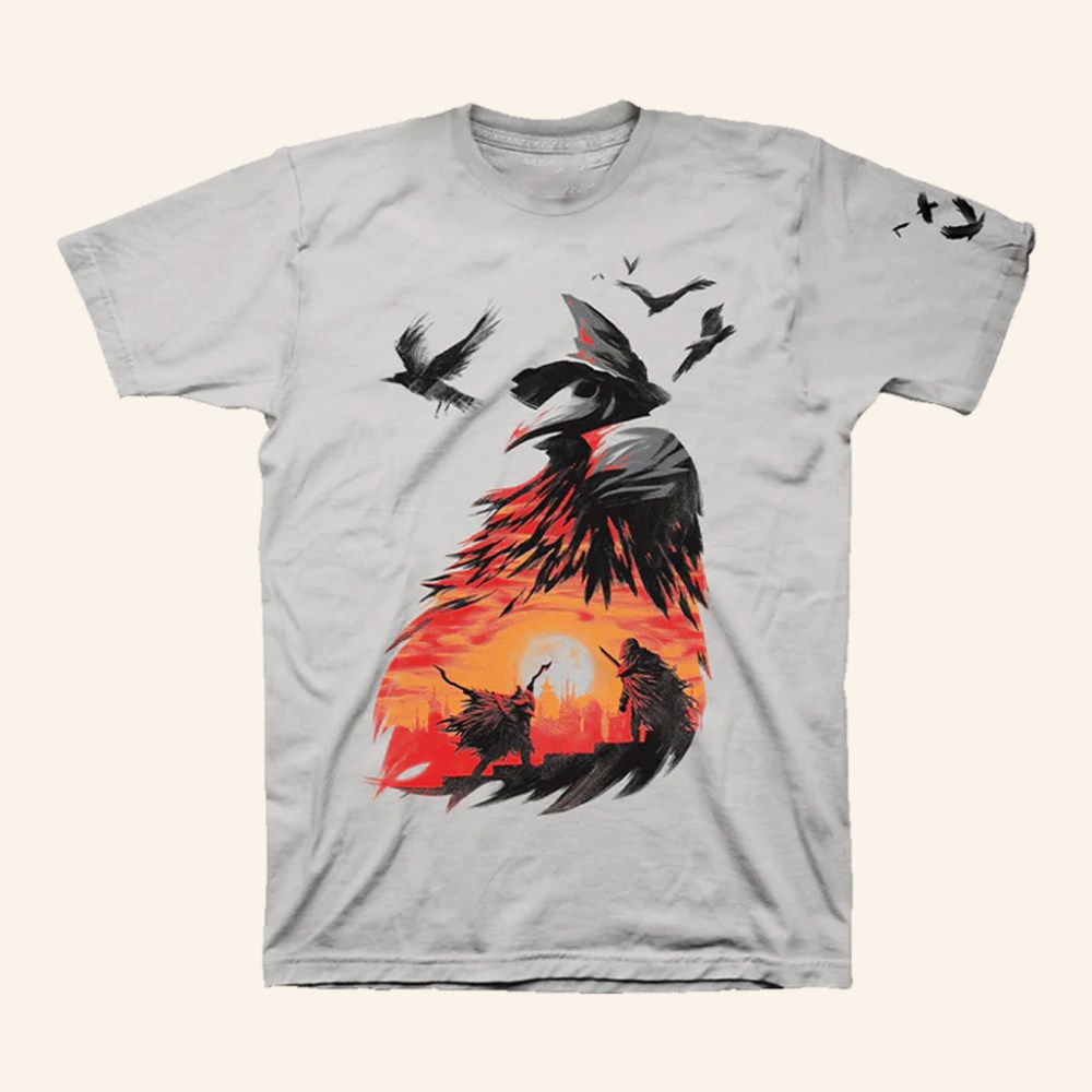 Homestar Runner Merch Bloodborne Blades of Mercy Shirt Gifts For Friends