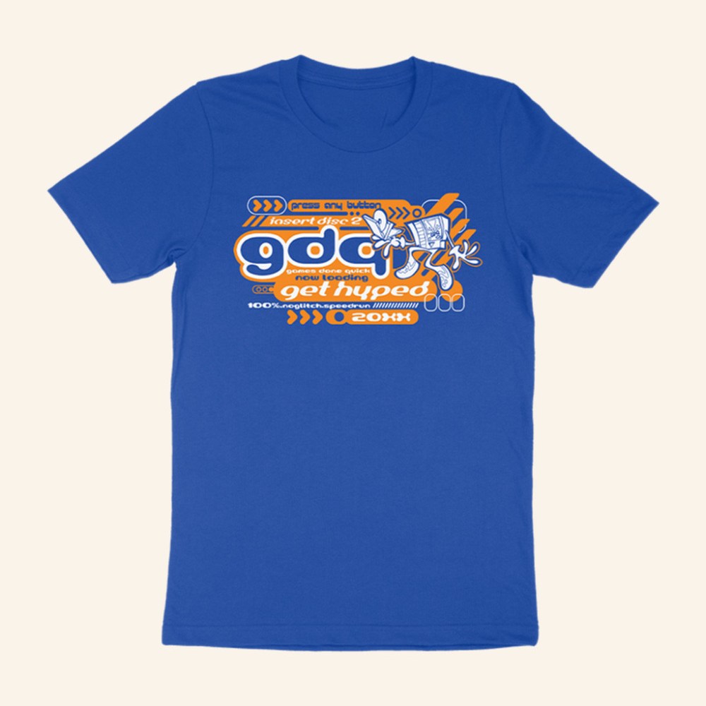Homestar Runner Merch GDQ 20XX Cart Kun T-Shirt Gifts For Besties