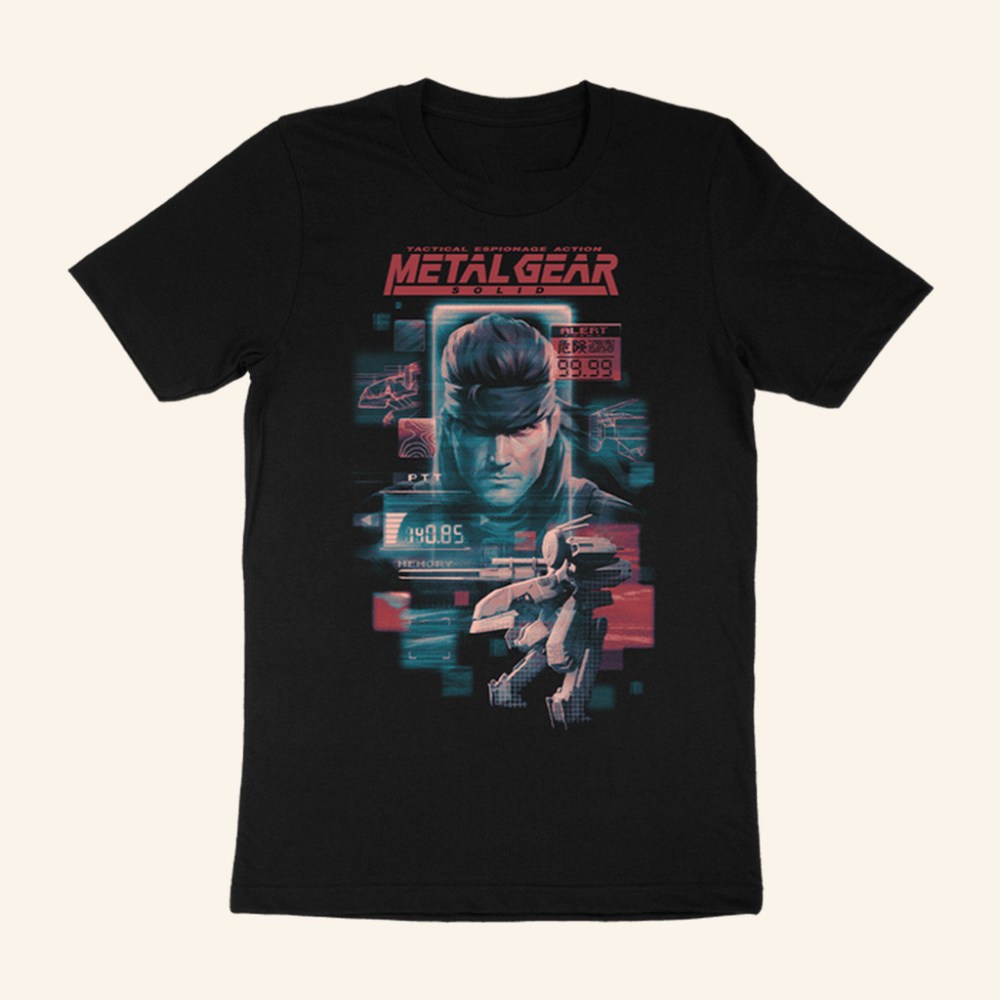 Homestar Runner Merch Metal Gear Solid Shirt Metal Gear Solid T-Shirt Gift Ideas For Father