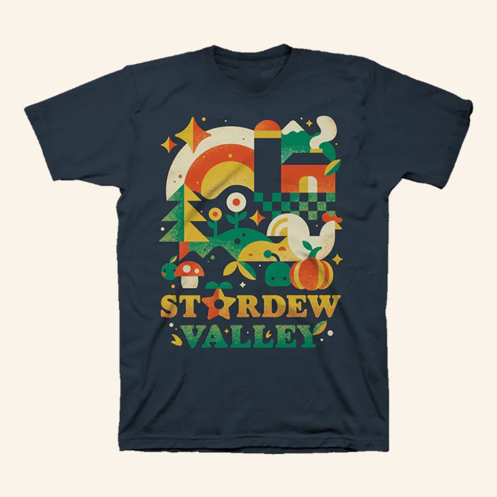Homestar Runner Merch Stardew Valley Countryside T-Shirt Gifts For Dudes