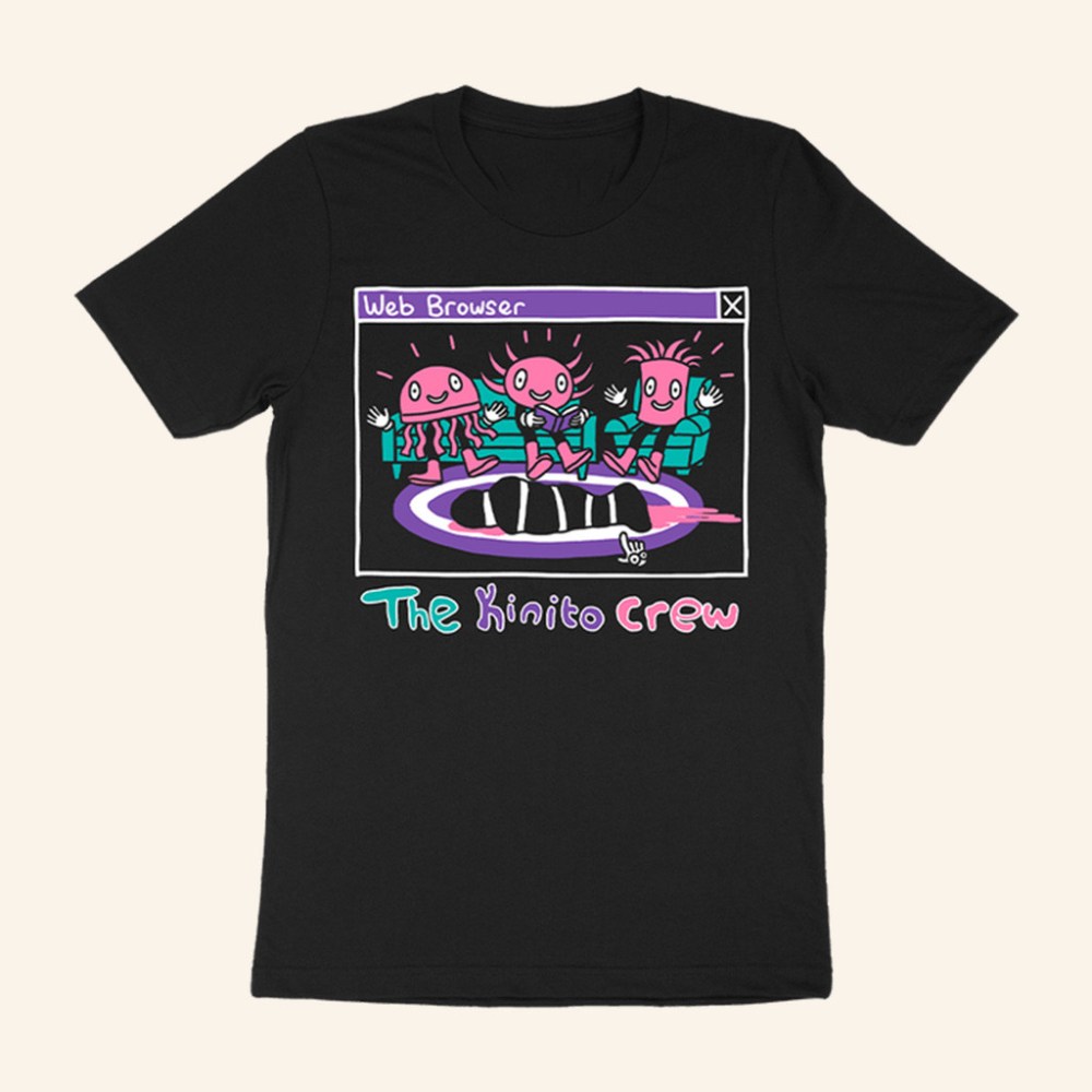 Homestar Runner Merch The Kinito Crew Shirt KinitoPET T-Shirt Gifts For Son