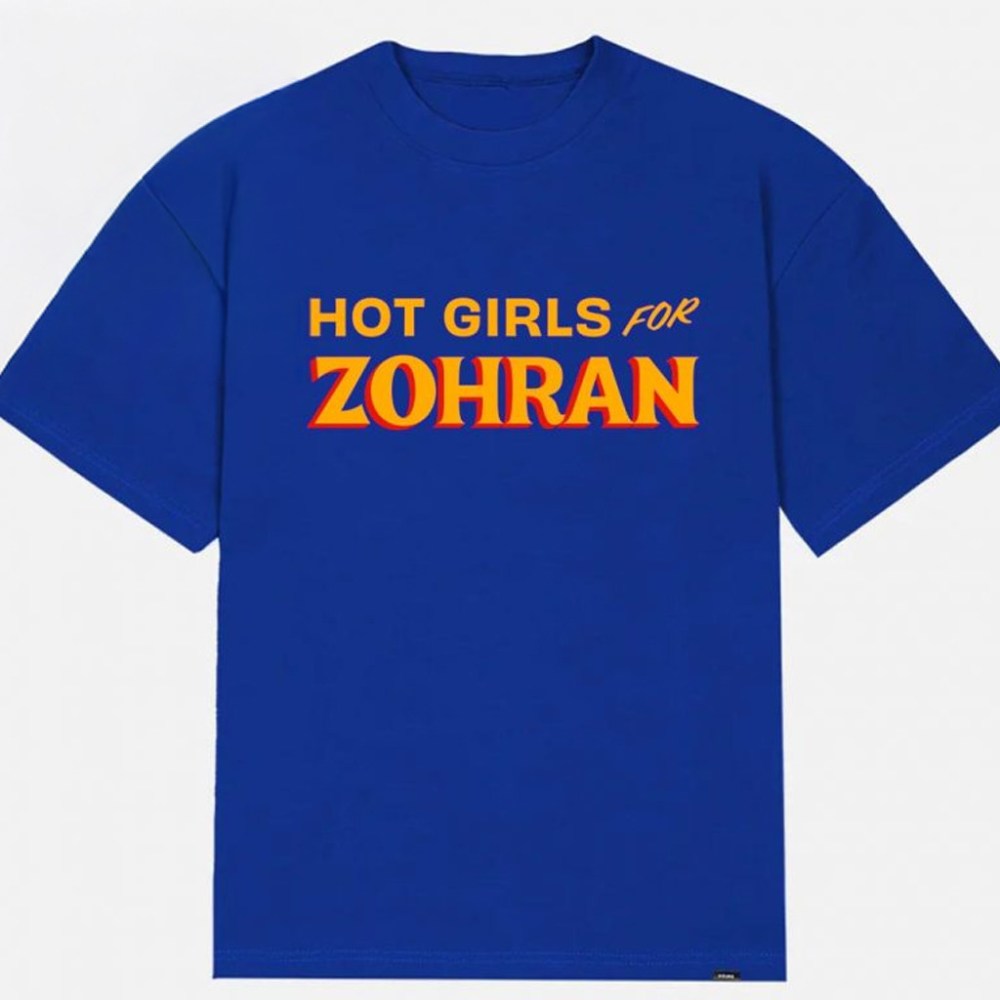 Hot Girl For Zohran Mamdani T-Shirt Christmas Gifts For Her