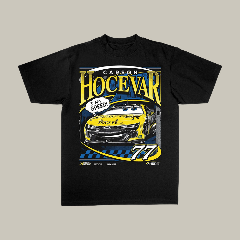 I Am Speed Carson Hocevar T-Shirt Spire Motorsports Merch Unique Gift For Carson Hocevar Lovers