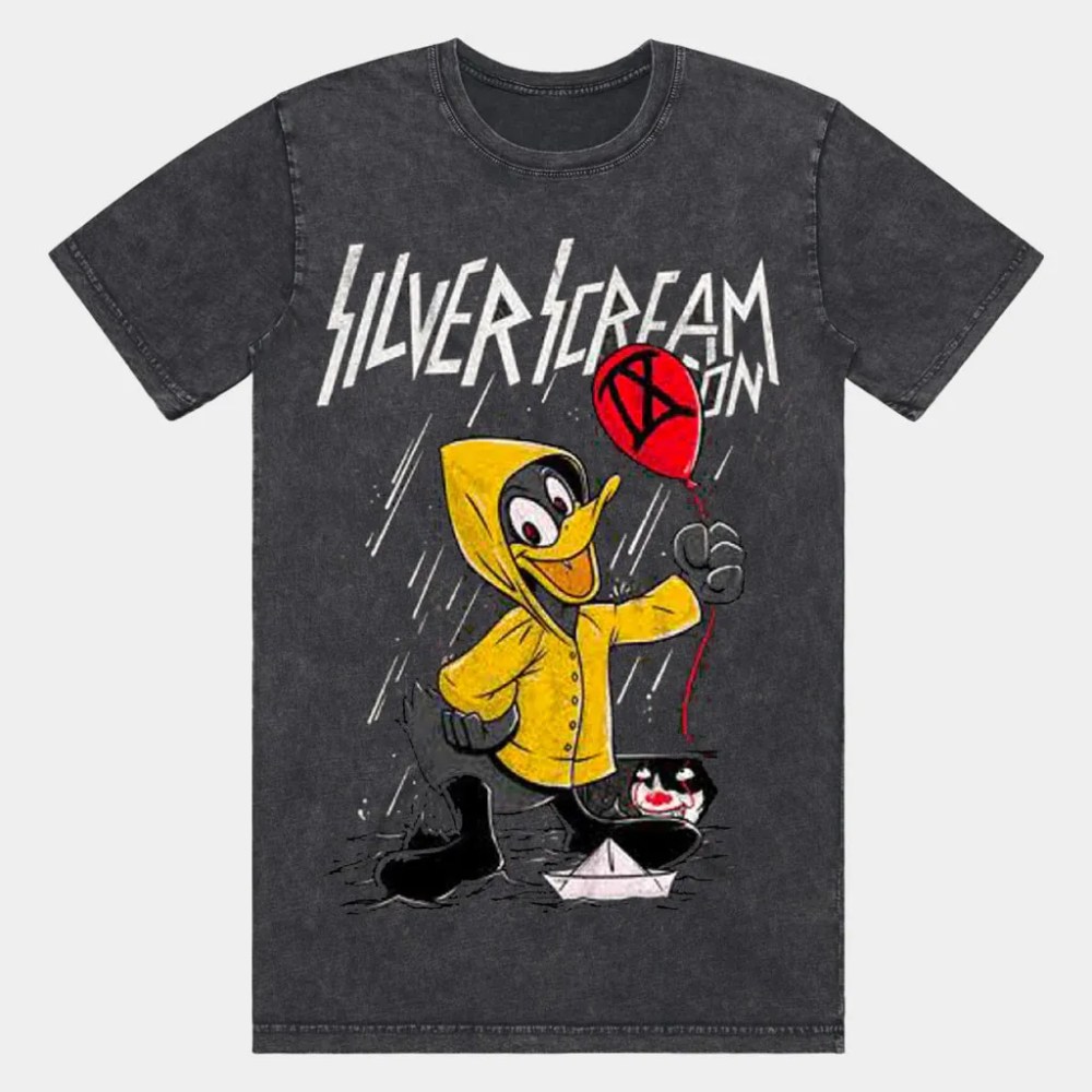 Ice Nine Kills Merch Silver Scream Con T-Shirt Music Gift Ideas For Guys
