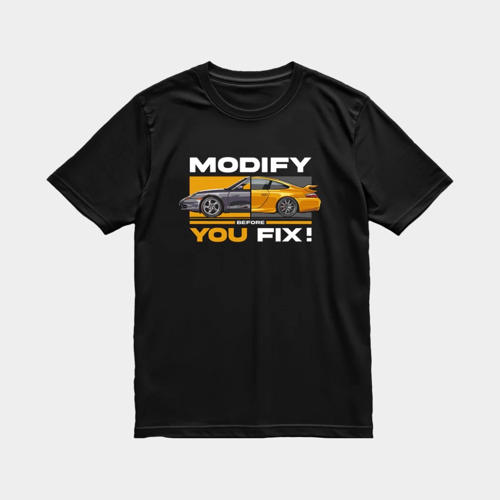 Icon Box Merch 996 Gt3 Modify Before You Fix T-Shirt Birthday Presents For Him
