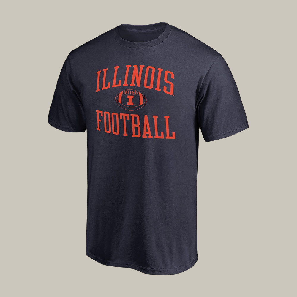 Illinois Fighting Illini Football T-Shirt Game Day Shirt Best Present For Father's Day
