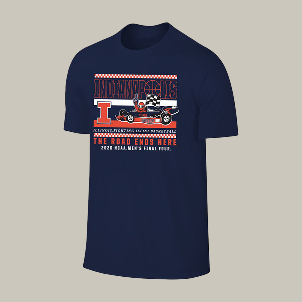 Illinois Fighting Illini NCAA Final Four T-Shirt March Madness Bracket Shirt Fan Gear
