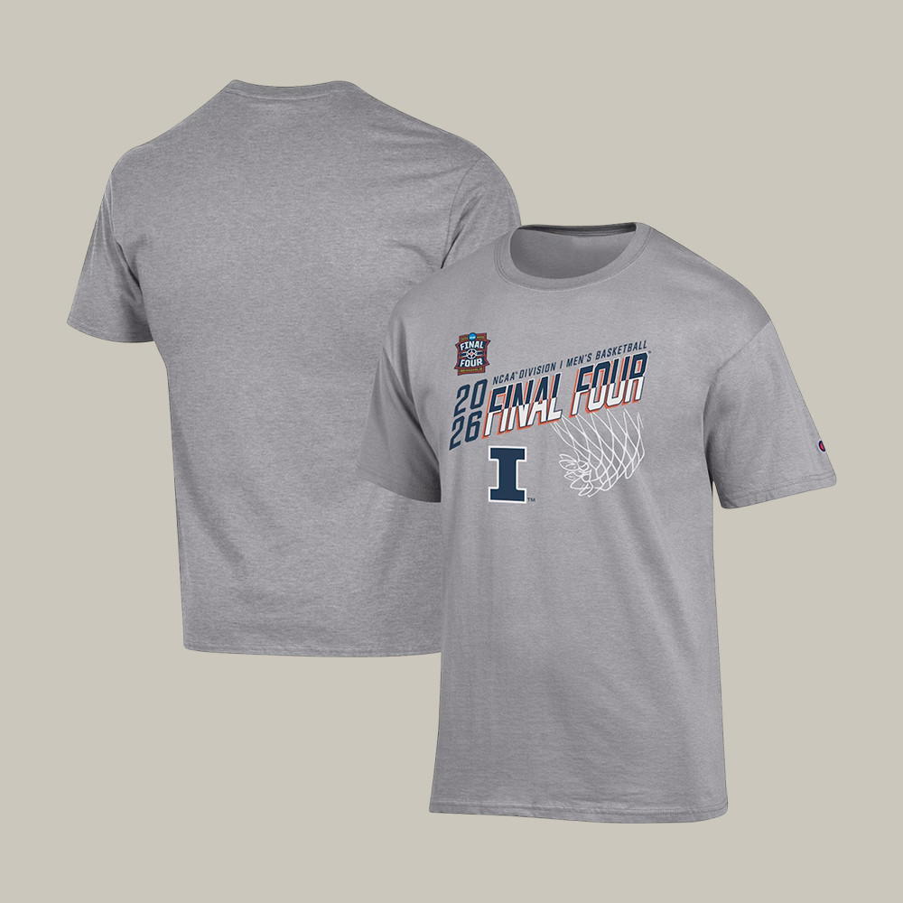 Illinois Fighting Illini NCAA Men's Basketball T-Shirt March Madness Final Four Apparel