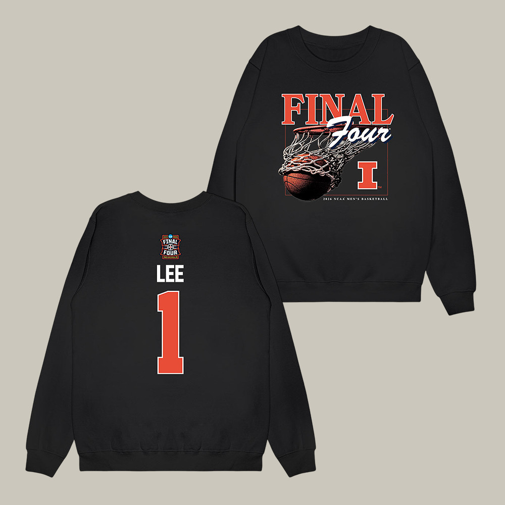 Illinois NCAA Men's Basketball Brandon Lee Final Four Sweatshirt Basketball Apparel