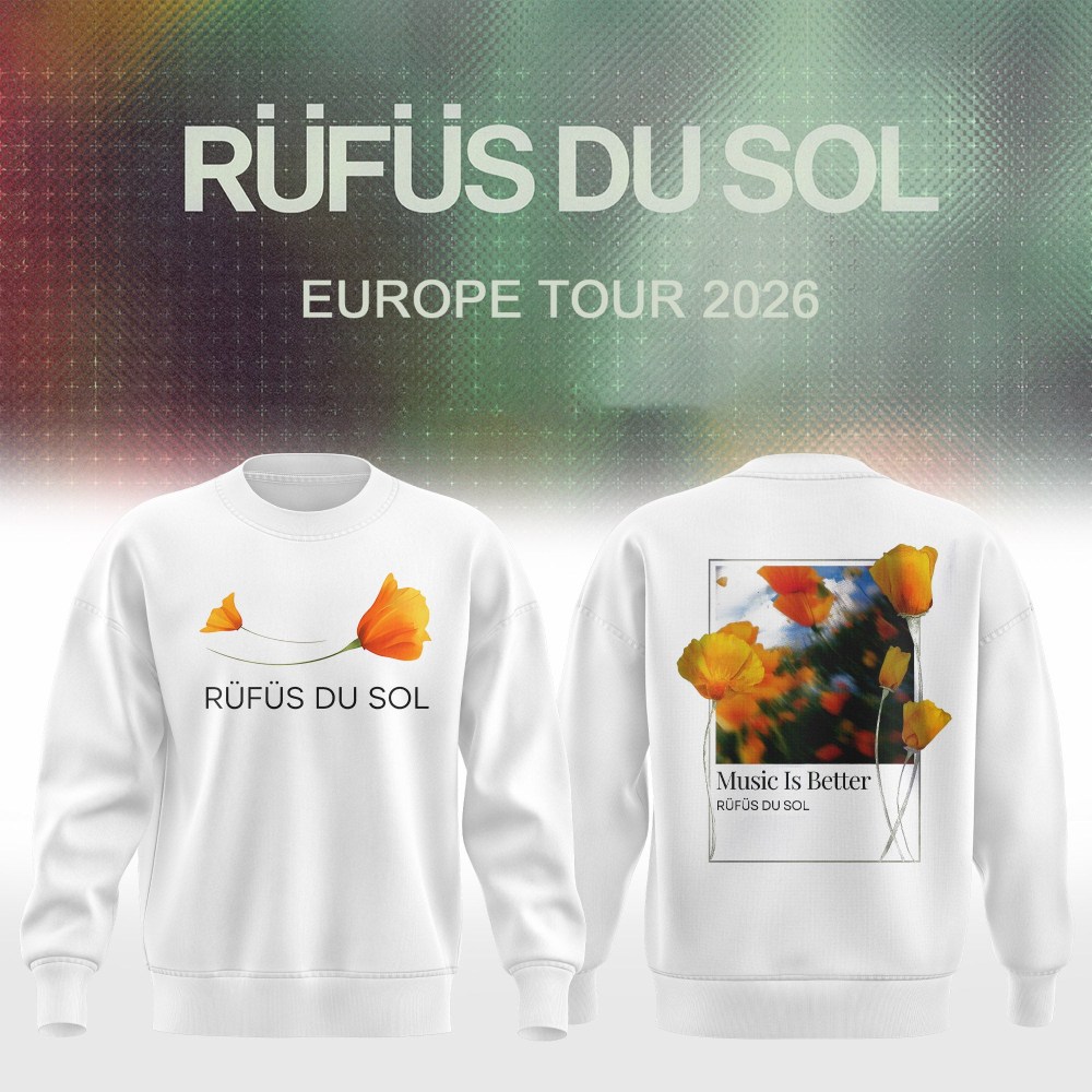 Inhale Exhale Collection RUFUS DU SOL Sweatshirt Music Apparel Fan Gift Idea