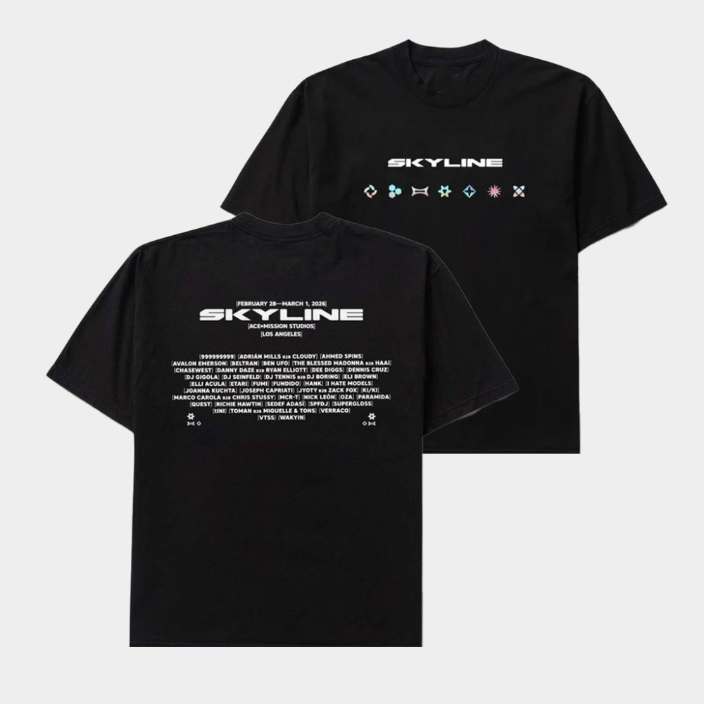 Insomniac Merch Skyline 2026 T-Shirt Birthday Present For Brother