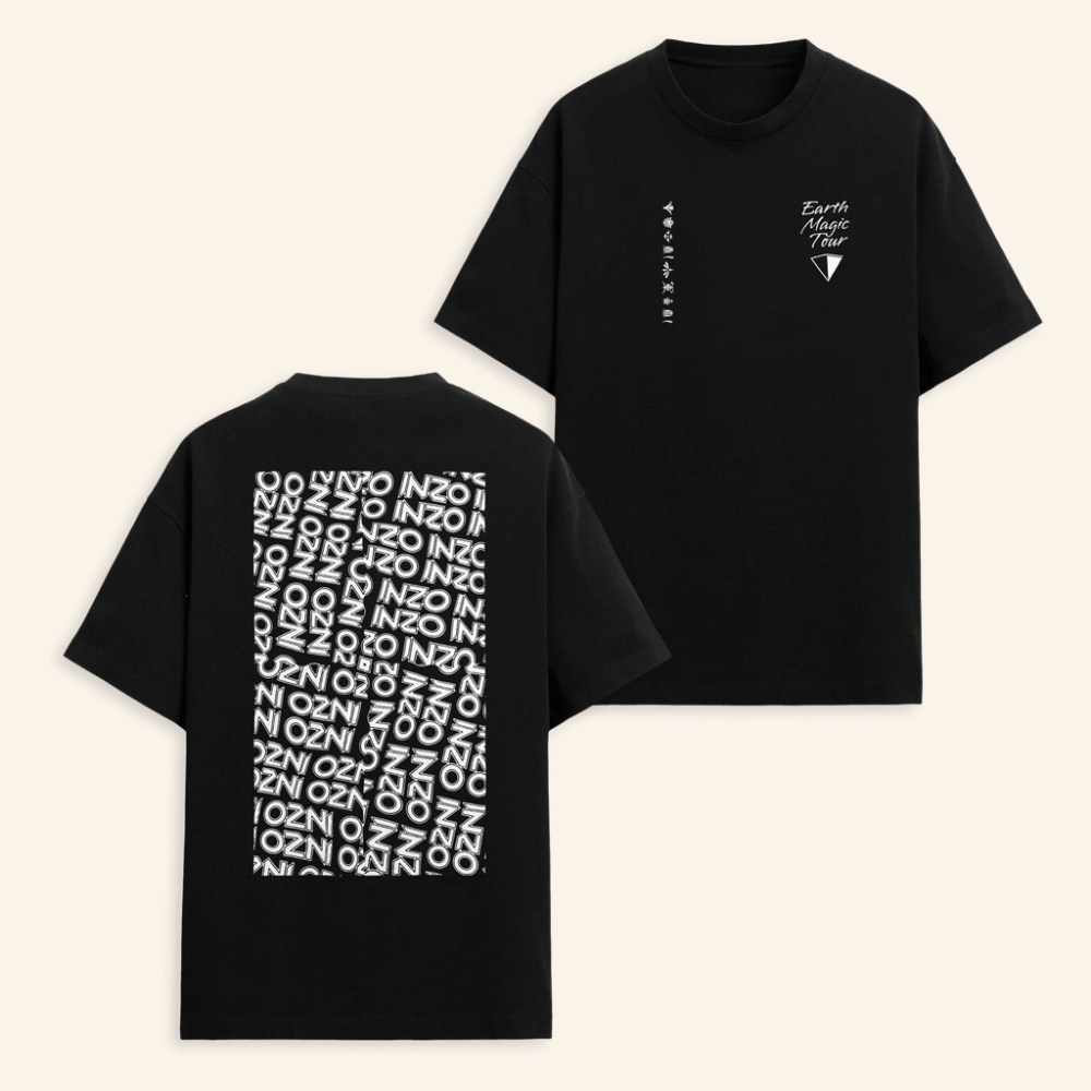 Inzo Merch Earth Magic T-Shirt Xmas Gifts For Husband