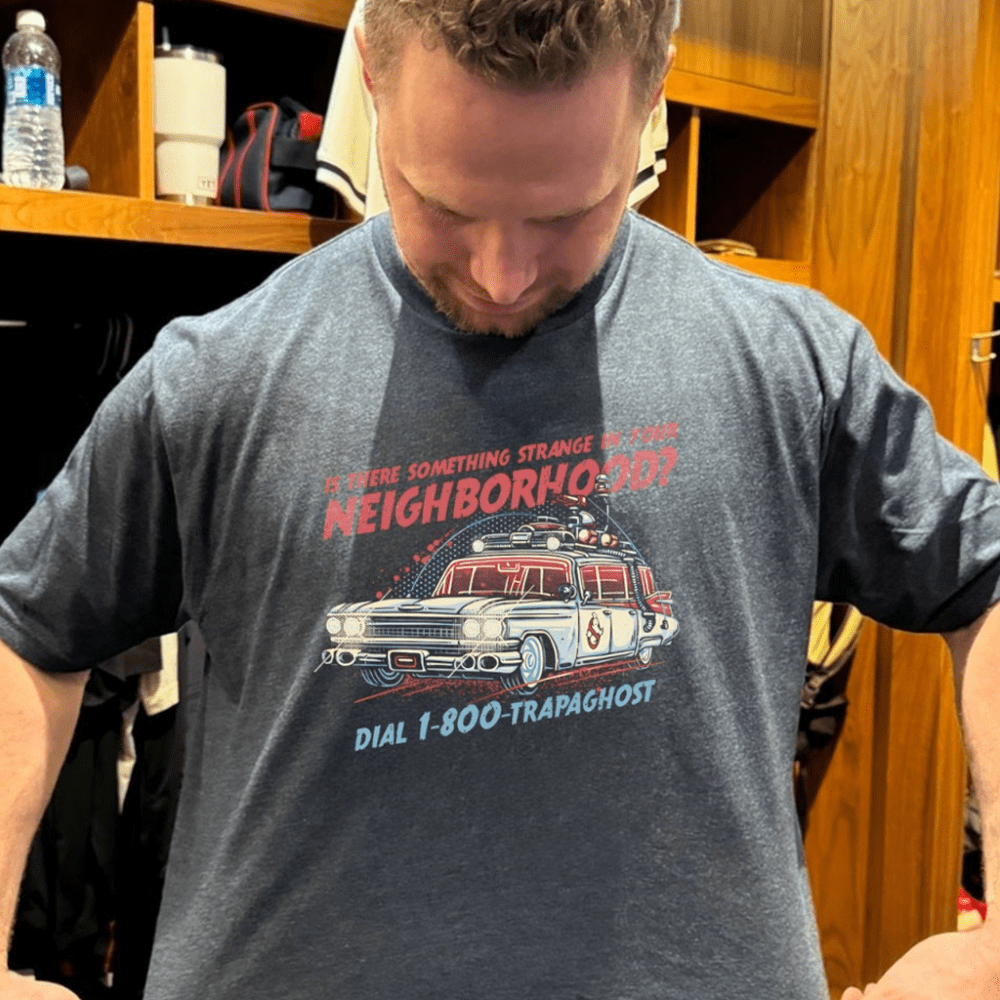 Is There Something Strange In Your Neighborhood Dial 1-800 Trapaghost Shirt
