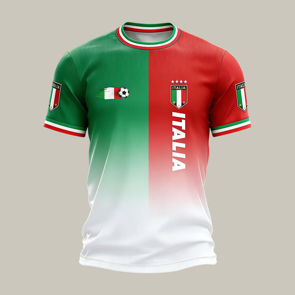 Italia 2026 FIFA World Cup T-Shirt Soccer Fan Merch Cool Gift For Husband