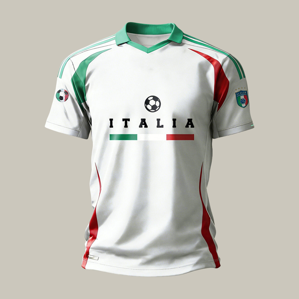 Italy 2026 FIFA World Cup Jersey Soccer Fan Merch Gift For Dad Birthday