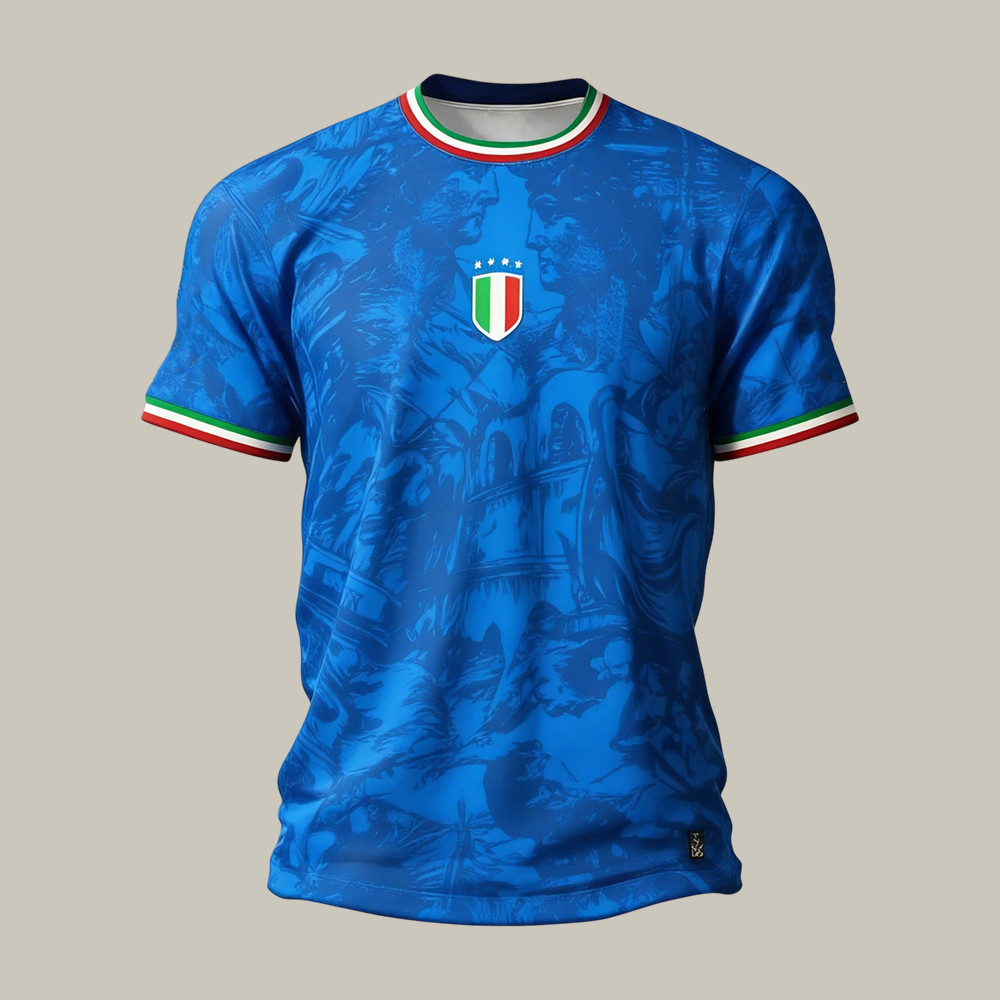 Italy 2026 FIFA World Cup T-Shirt Soccer Fan Apparel Present For Dad