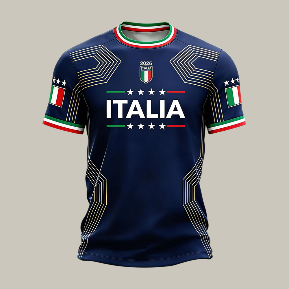 Italy FIFA World Cup 2026 T-Shirt Game Day Shirt Soccer Lover Present For Huge Fans