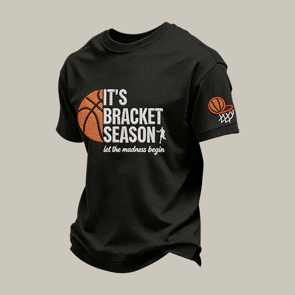It's Bracket Season Basketball T-Shirt Game Day Shirt Basketball Gift For Father