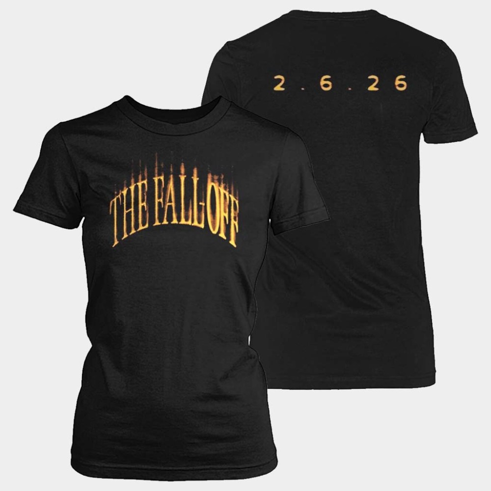 J Cole The Fall Off Merch 2 6 26 The Fall Off T-Shirt Gifts For Rapper Fans