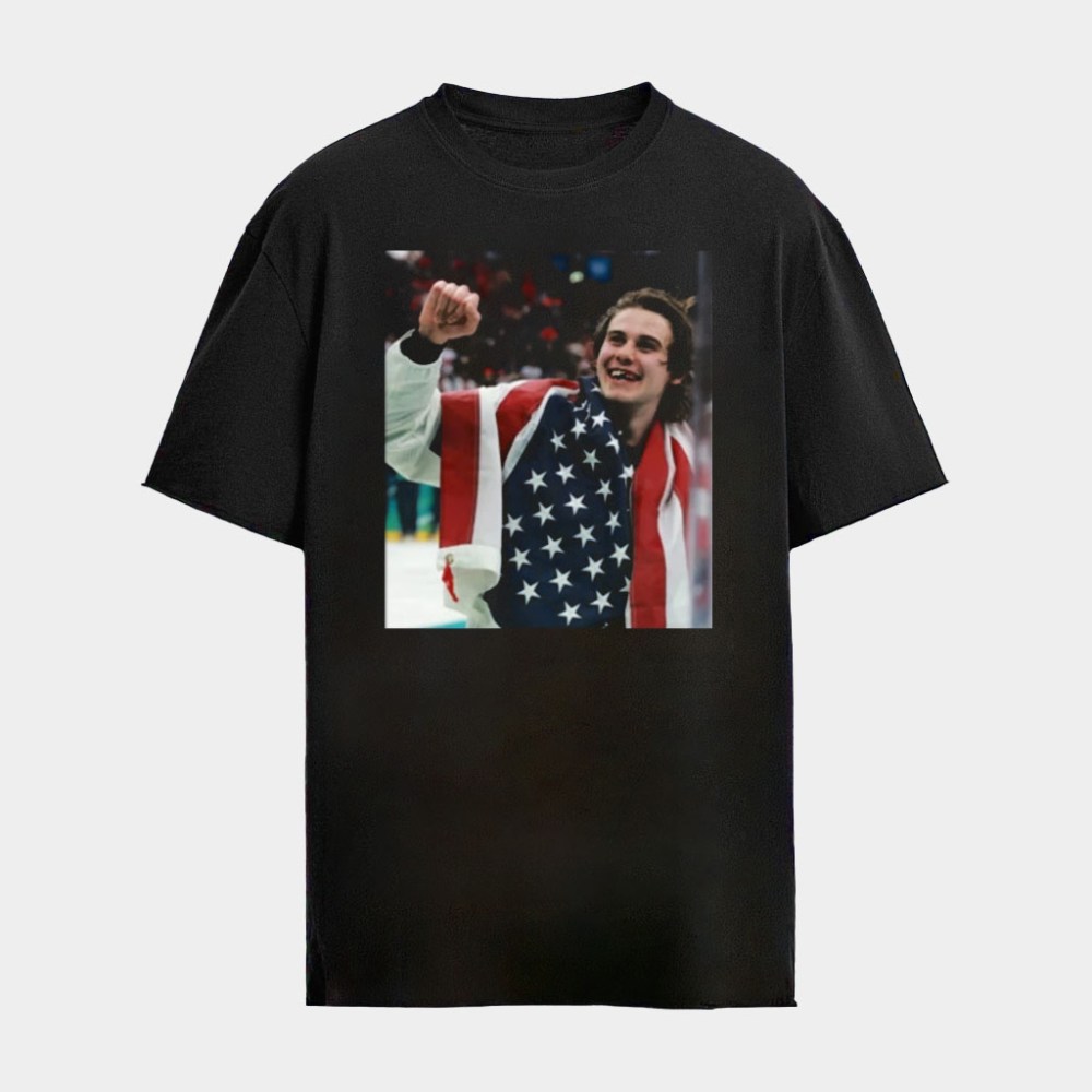 Jack Hughes Shirt USA Hockey Gold Medal Merch 2026 Winter Olympics Champions Merch Gift For Fan