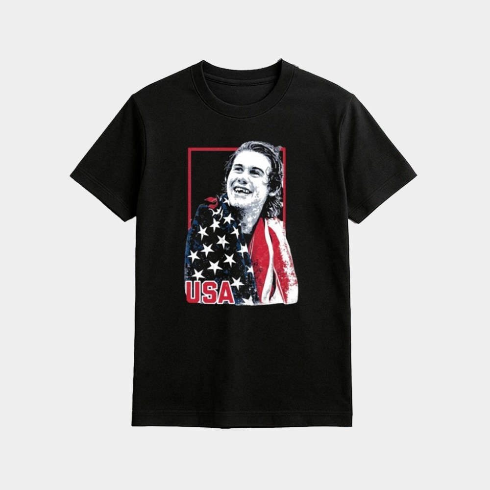 Jack Hughes USA Olympic Gold Hockey T-Shirt Jack Hughes Shirt Gifts For Hockey Fan