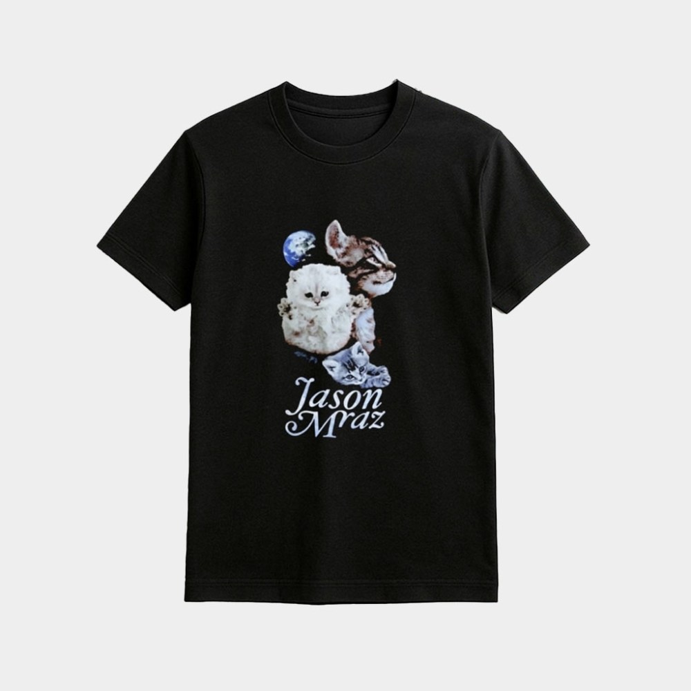 Jason Mraz Cat Shirt Jason Mraz Merch Best Gifts For Music Lovers