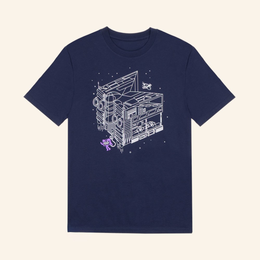 JetBrains Merchandise Kotlin Spaceship T-Shirt Christmas Gift Ideas For Dad