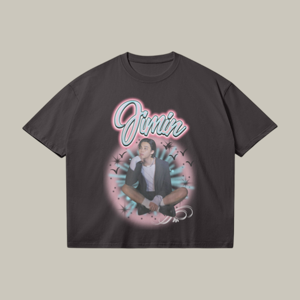 Jimin Portrait Graphic T-Shirt BTS 2026 Comeback Merch Jimin Lover Gift For Army
