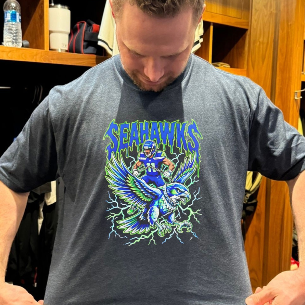 Jsn Jaxon Smith Njigba Seattle Seahawks Football Mascot Shirt Gift Ideas For Football Players