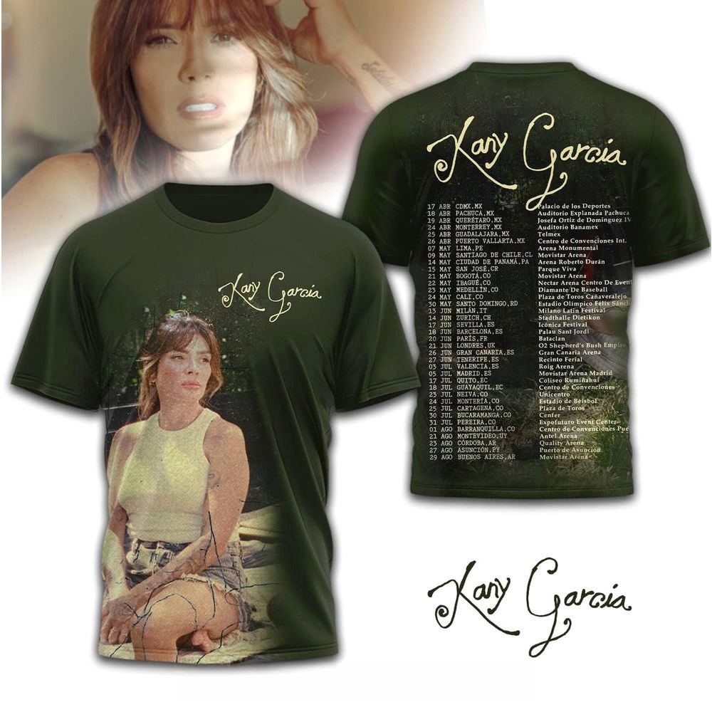 Kany Garcia Tour T-Shirt Kany Garcia Merch Best Gifts For Music Lovers