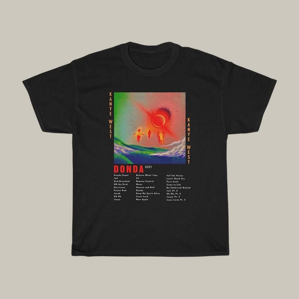 Kanye West Donda T-Shirt Kanye West Music Concert Tee Unique Gift For Huge Fans