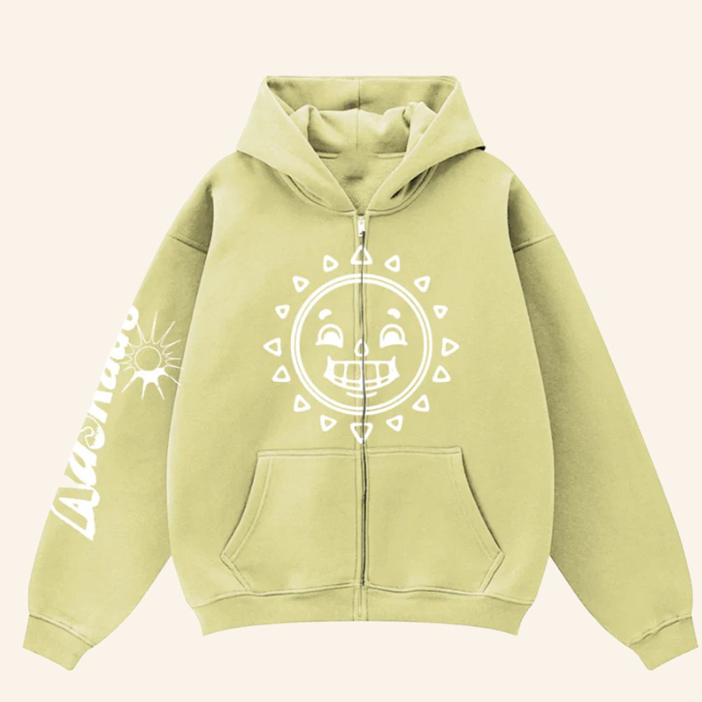 Kaskade Merch Sunsoaked Zip Hoodie Good Christmas Gifts For Girlfriend