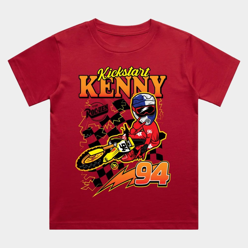 Ken Roczen Merch Roczen McQueen T-Shirt Kickstart Kenny 94 Shirt Present For Husband