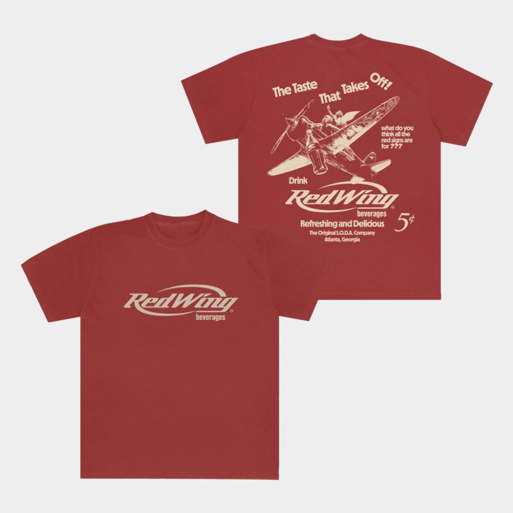 Kenny Mason Music Merch Red Wing T-Shirt Kenny Mason Shirt Birthday Gifts For Music Lovers