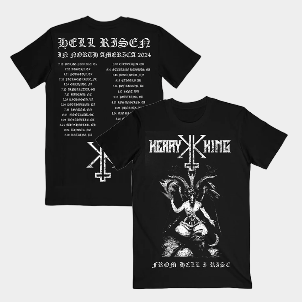 Kerry King Merch Baphomet Event T-Shirt Kerry King Shirt Gifts For Music Lovers