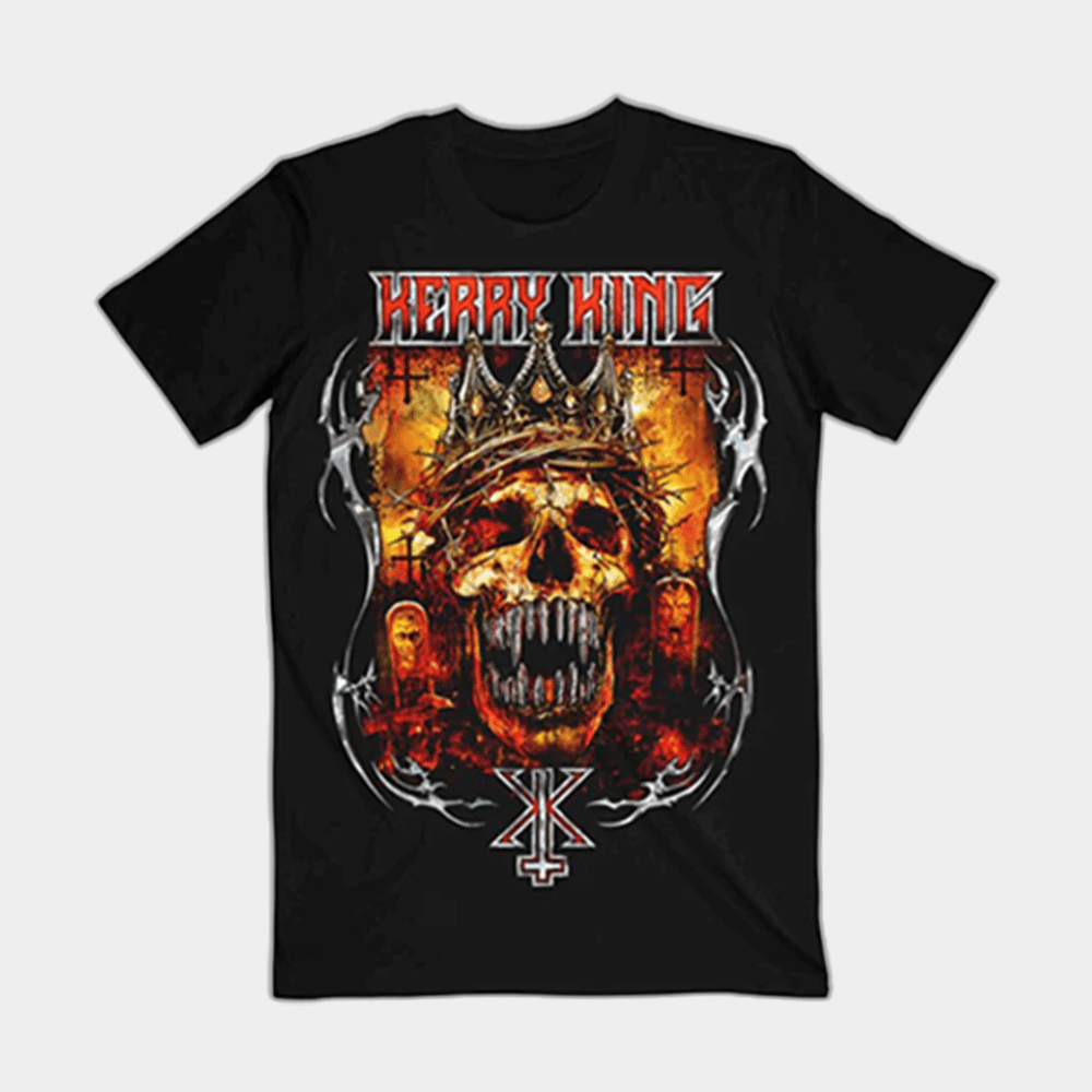 Kerry King Merch Bullet Skull T-Shirt Kerry King Shirt Best Gifts For Music Lovers