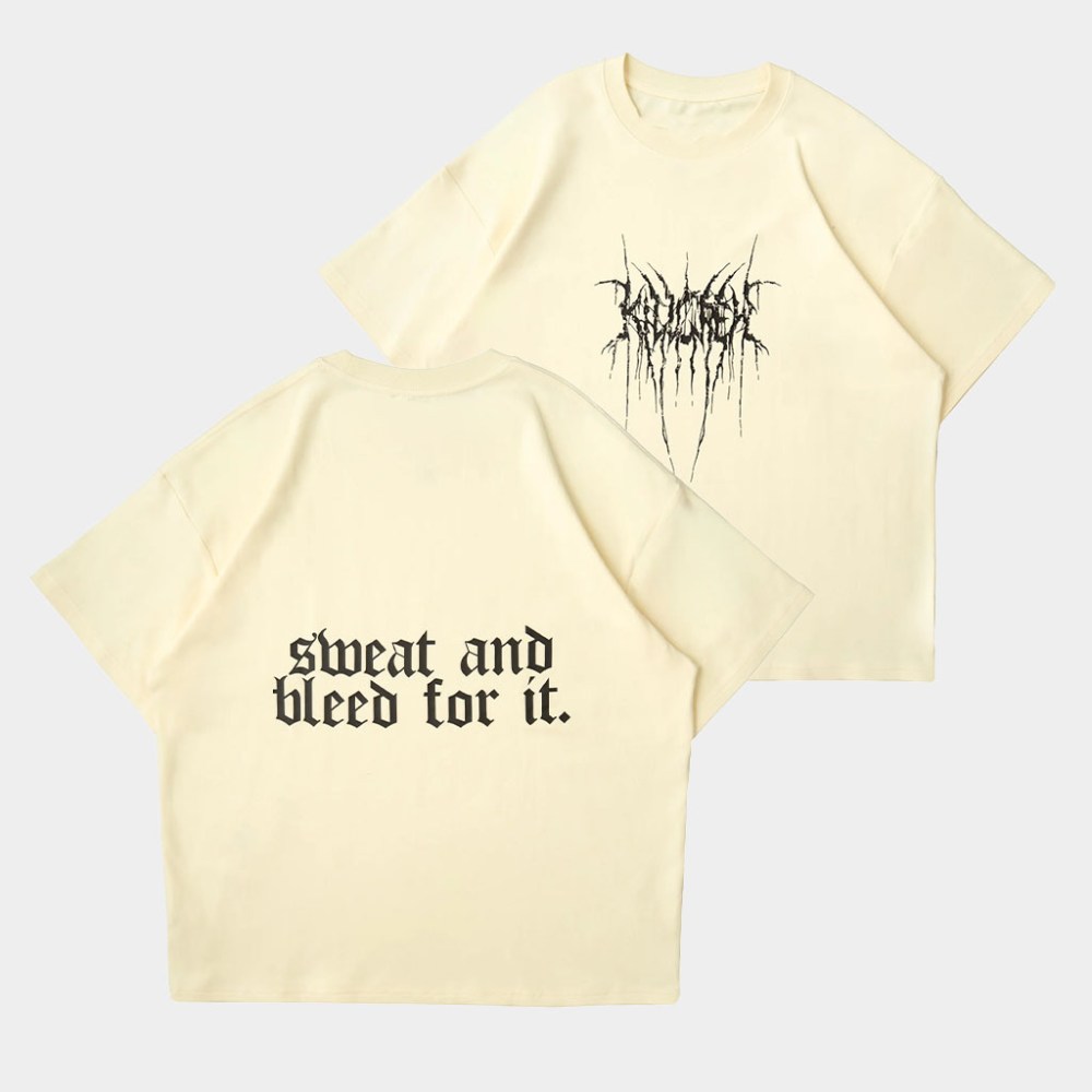 Kill Crew Merch Sweat And Bleed For It T-Shirt Birthday Gift Ideas For Friends
